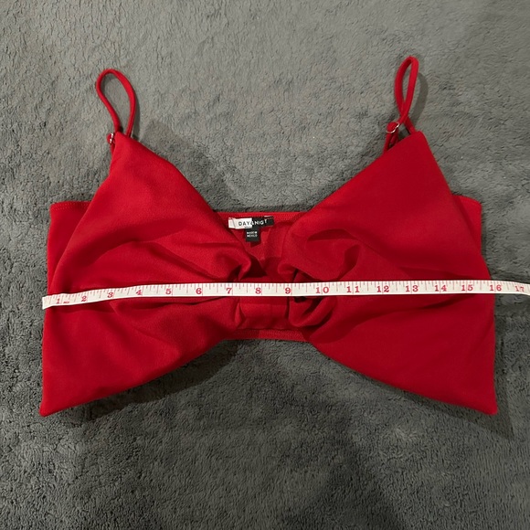 Fashion Nova Birthday Girl Bow Top - Red - Picture 2 of 7